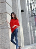 Blautyleg Madou Tina's first outdoor photo of leg beauty model on February 7, 2011(11)